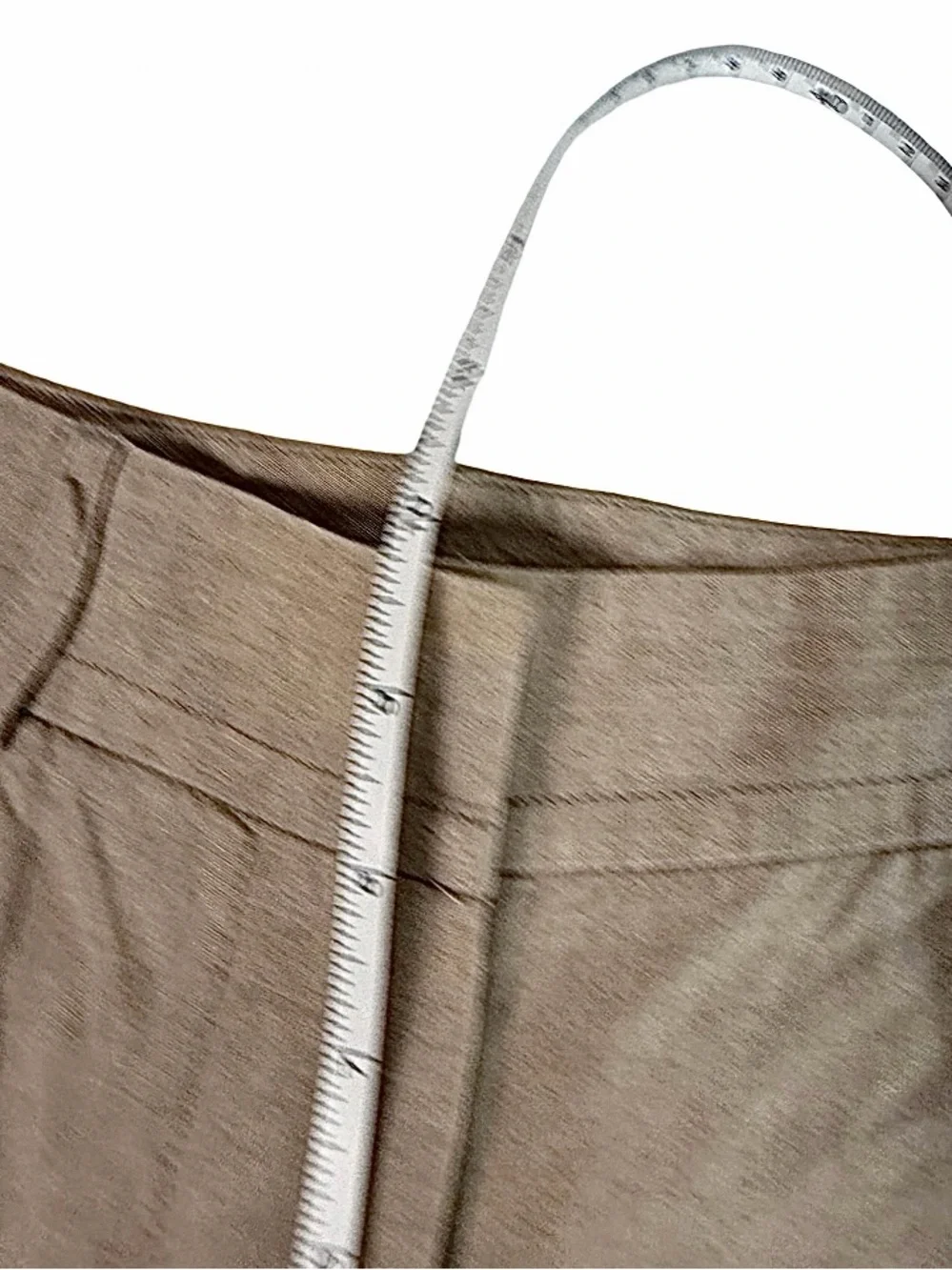 J. Crew 100% Linen Beige Cuff Wide Leg High Rise Trouser Pants Women’s Size 6